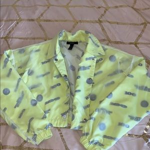 Green Money Cropped Jacket